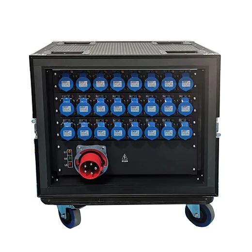 63A 5PIN Input 24 Road 16A CEE Waterproof Output Power Distributor